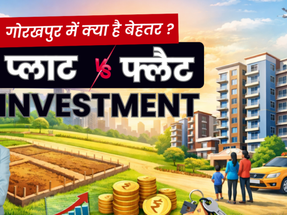 Gorakhpur Property Investment Plot vs Flat